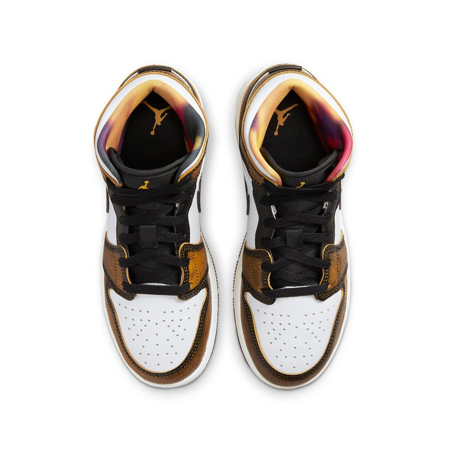 (GS) Air Jordan 1 Mid SE 'Wear-Away - Taxi' DQ8418-071