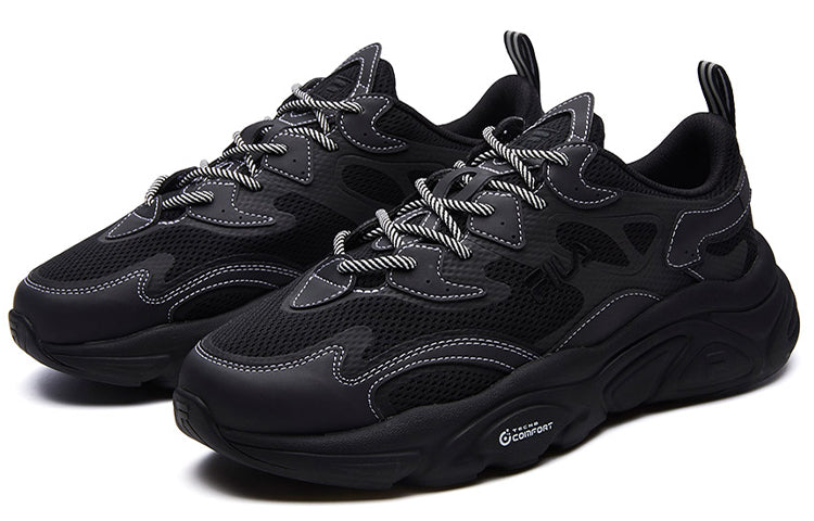 FILA Low Top Running Shoes 'Black' T12M115206FBK