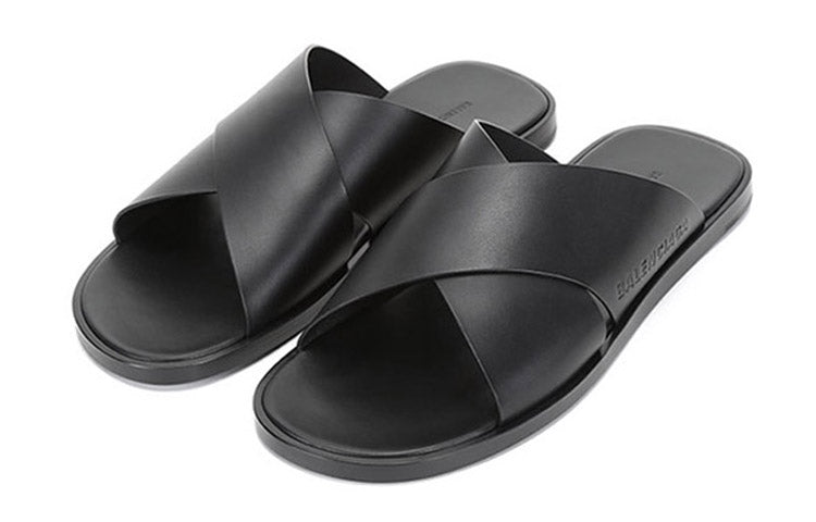 Balenciaga Cosy Slides 'Black' 597148WAVY01000