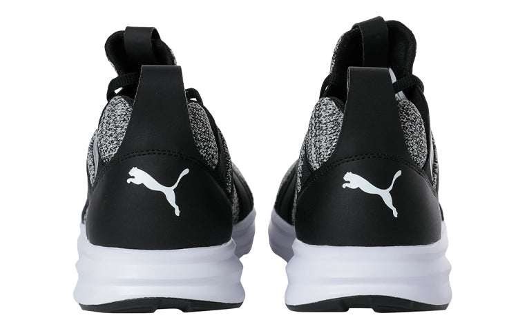 PUMA Enzo Knit Low Top Running Shoes Grey/Black 191635-04