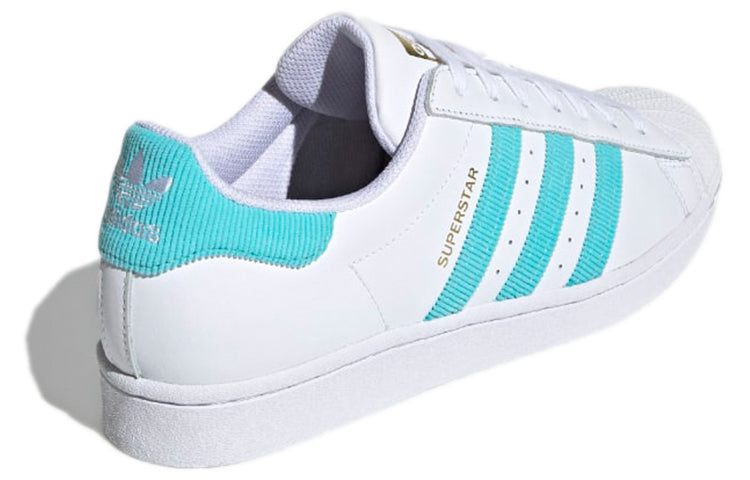 adidas Superstar 'White Pulse Aqua' H00206