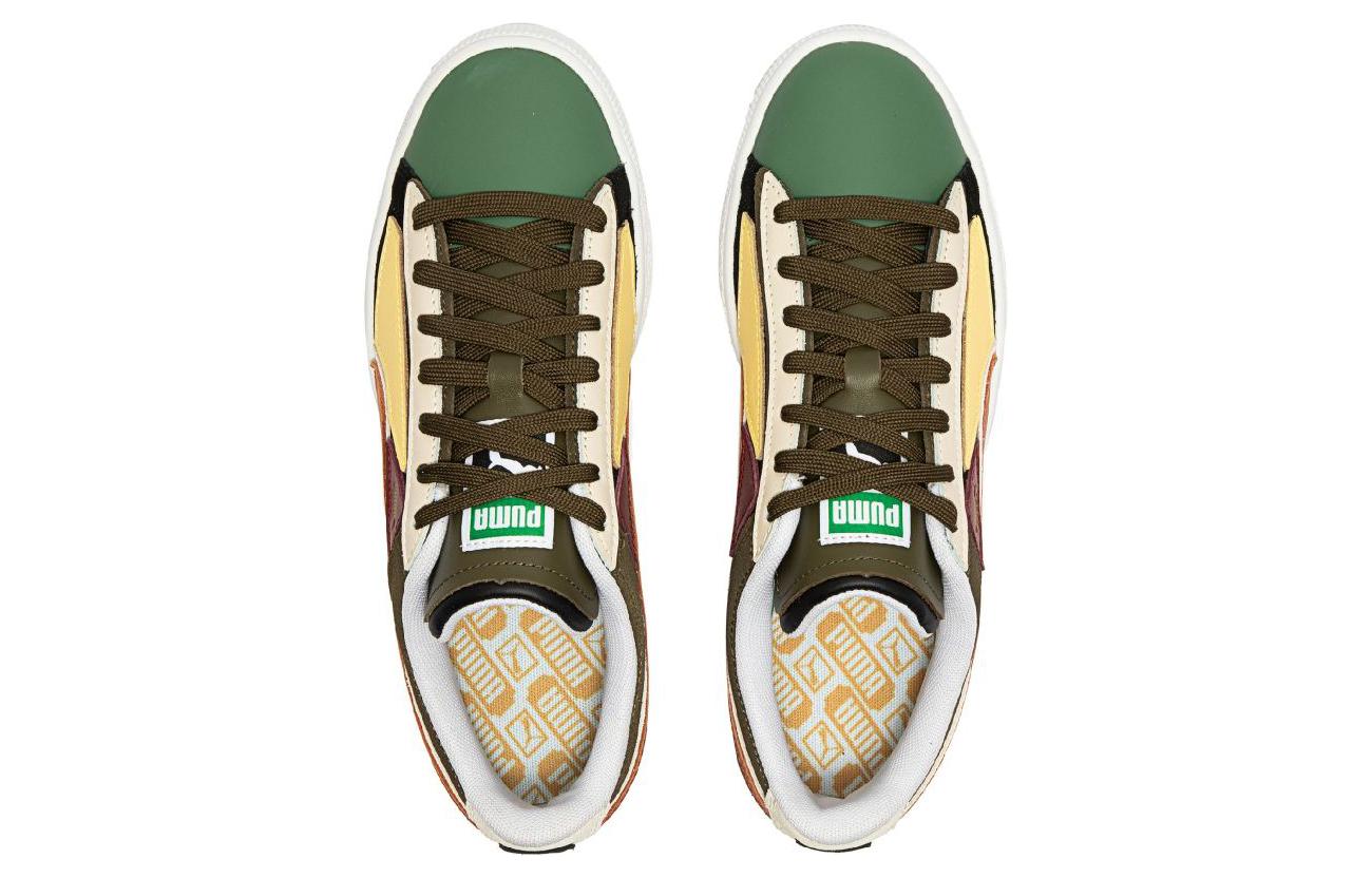 PUMA Suede 'Layers - Deep Olive Warm Chestnut' 387480-02