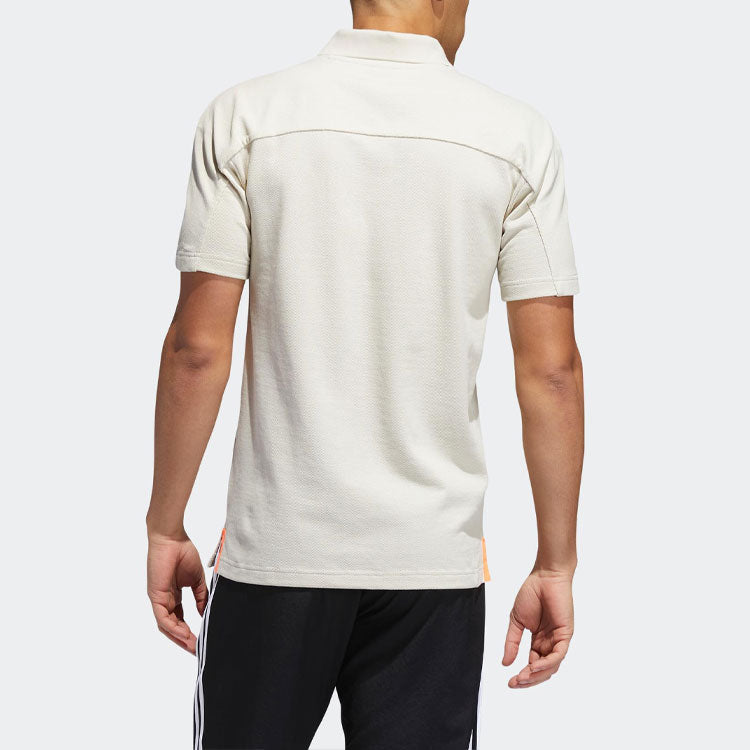 adidas Sports Stylish Short Sleeve POLO Bauxite Brown FT2756