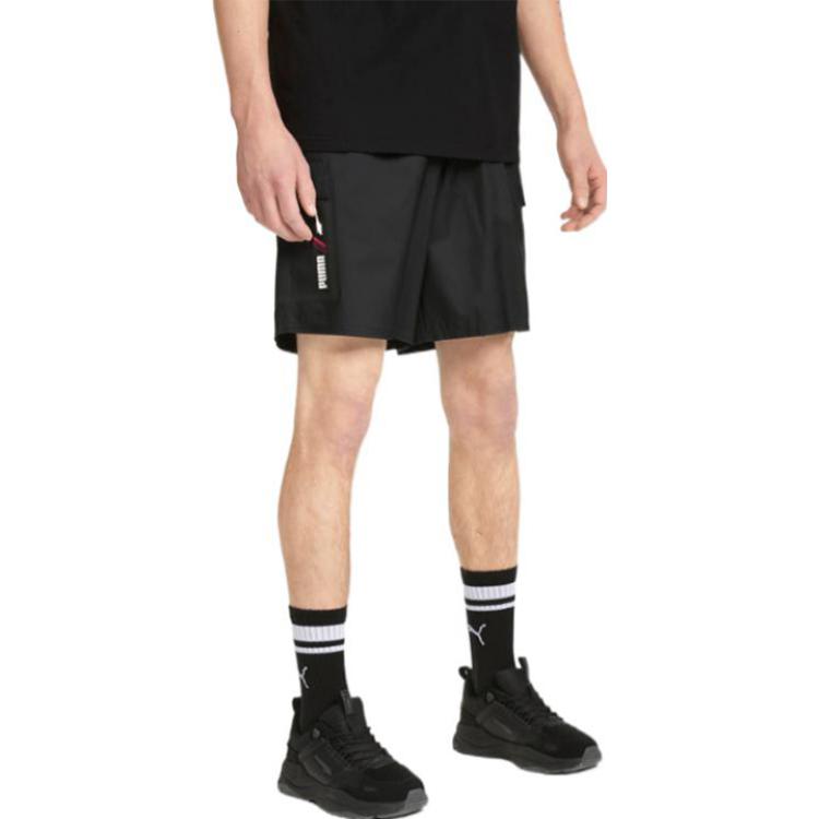 PUMA Rebel Woven Shorts 'Black' 671722-01