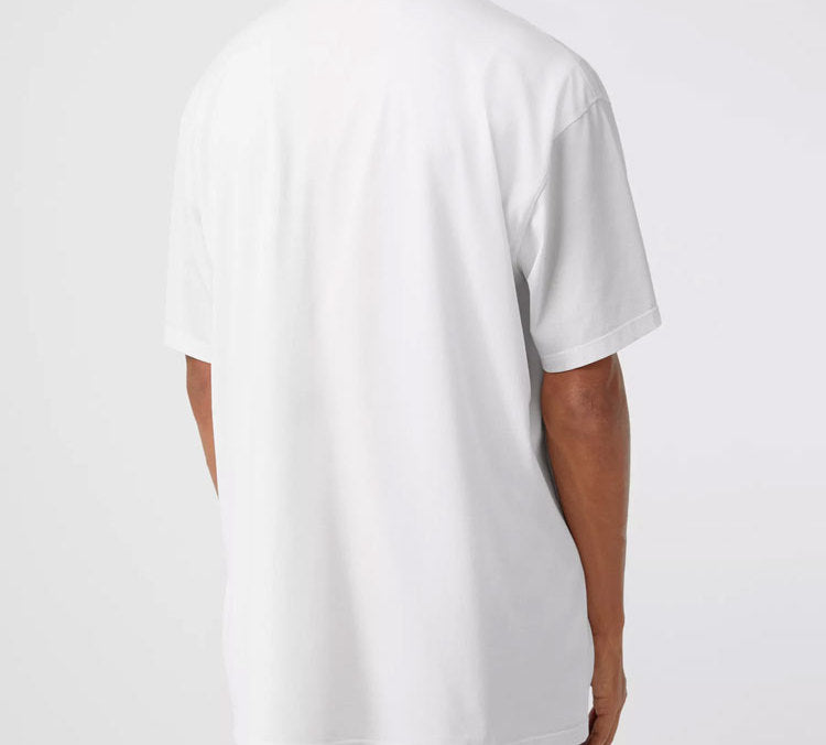 Men's Burberry Printing Short Sleeve White 45637831