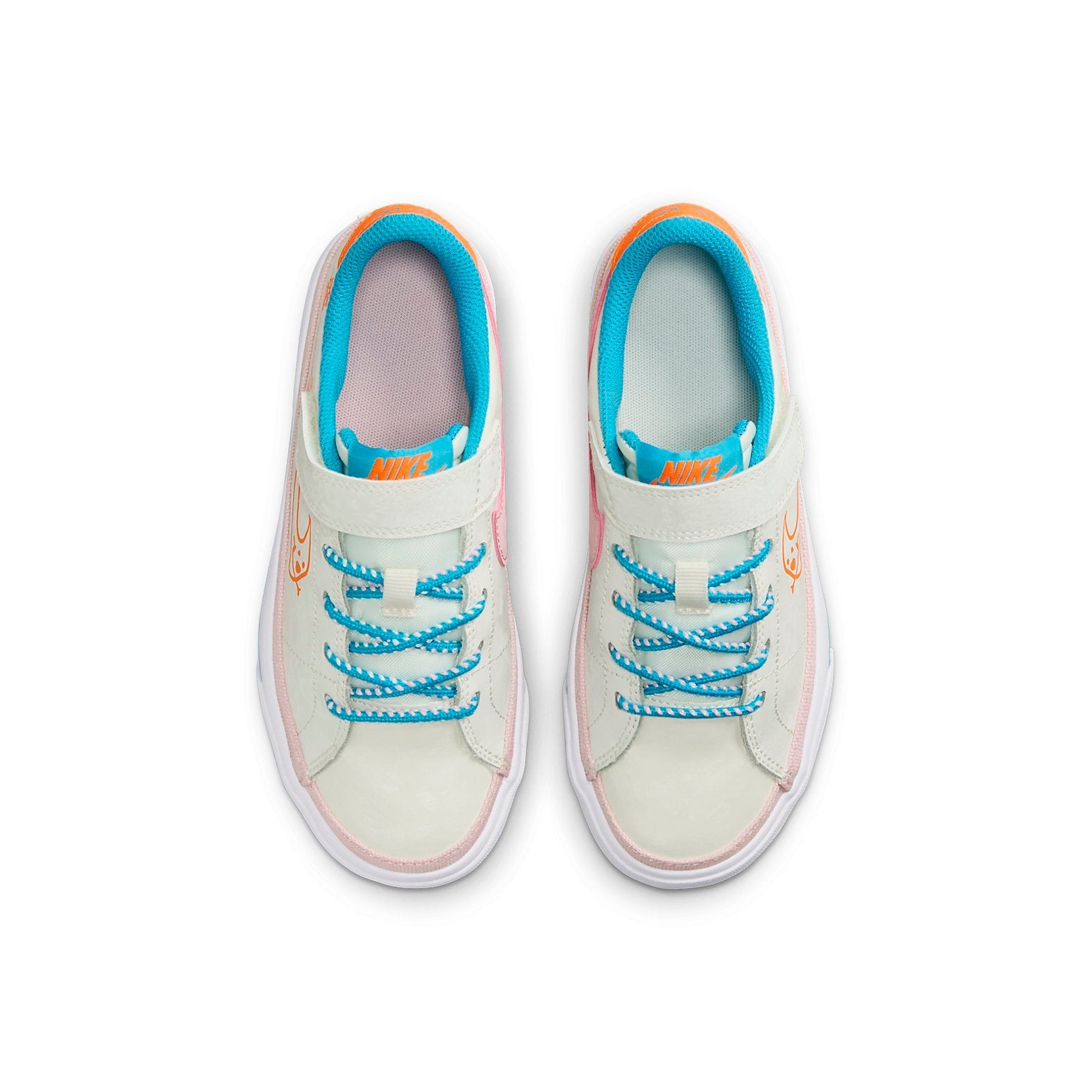 (PS) Nike Court Legacy 'Sail Blue Lightning' DZ2814-100