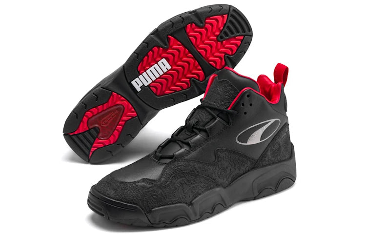 PUMA Source Mid World Cup 'Black Red' 370599-01