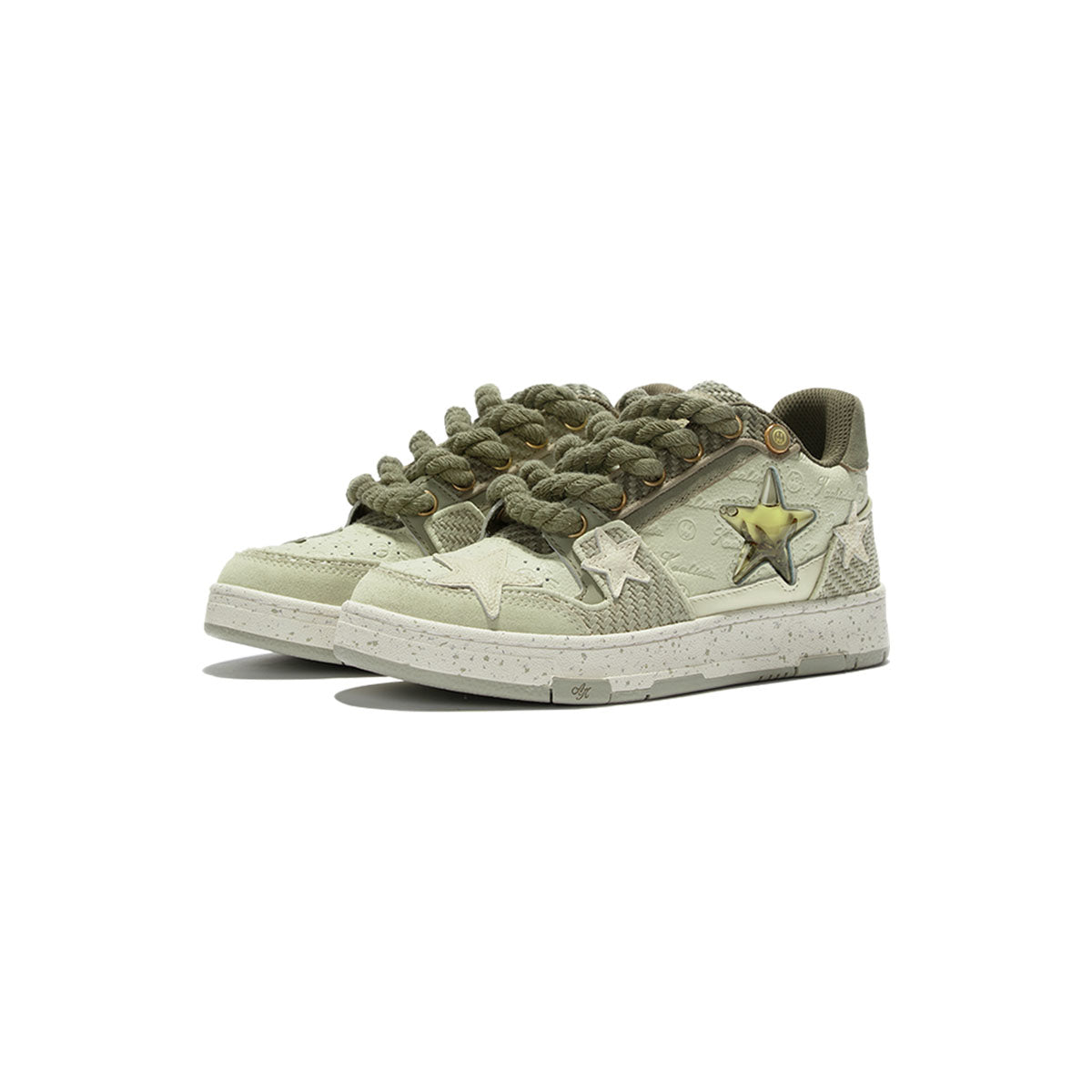 KAALIXTO x BEASTER Skateboarding Low 'Longjing Tea' KSH230713