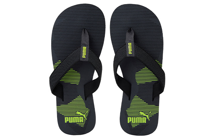 PUMA Beatbox Sandals Black//Green 373297-04