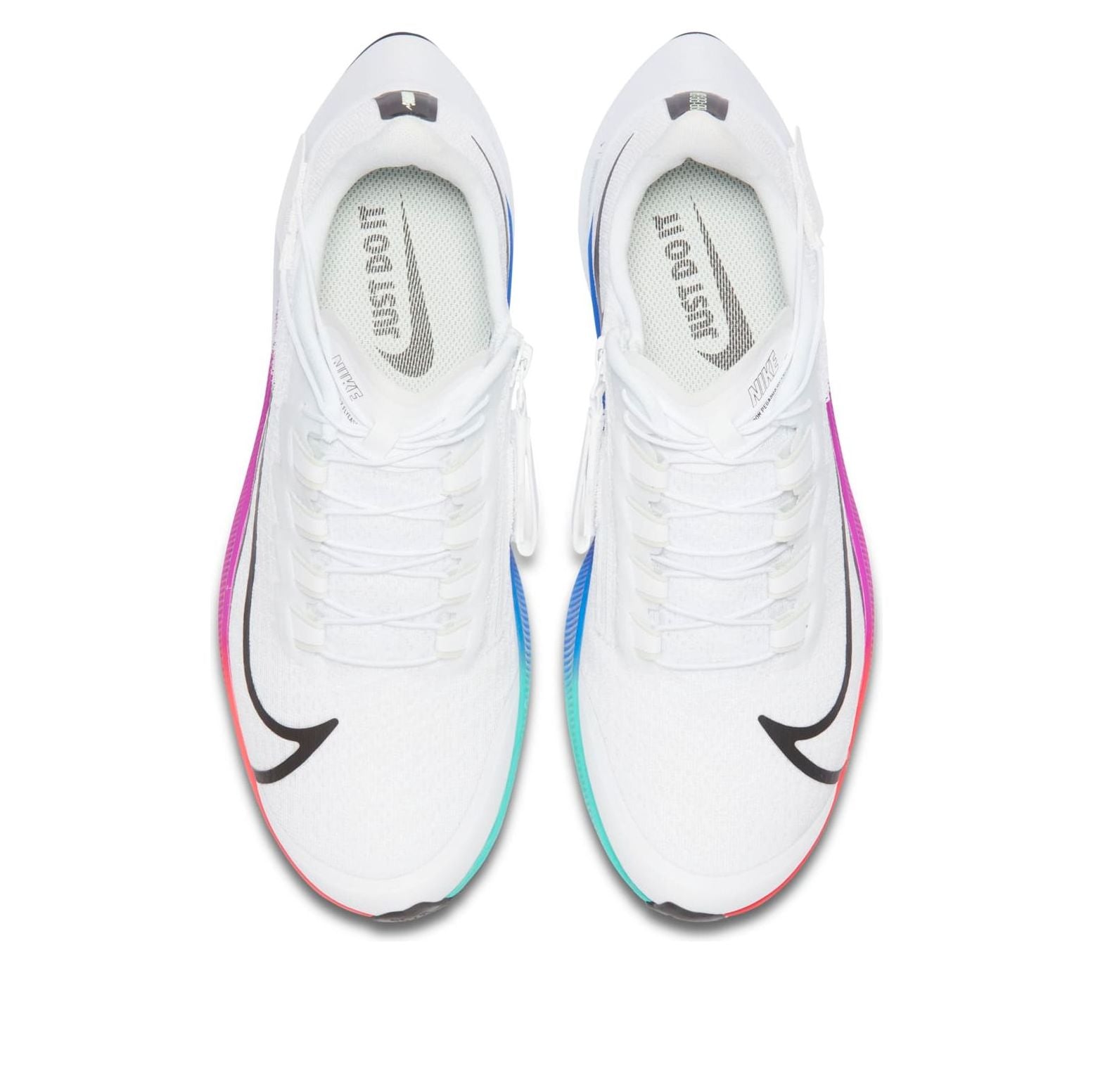 (WMNS) Nike Air Zoom Pegasus 37 FlyEase 'White Multi-Color' CK8605-100