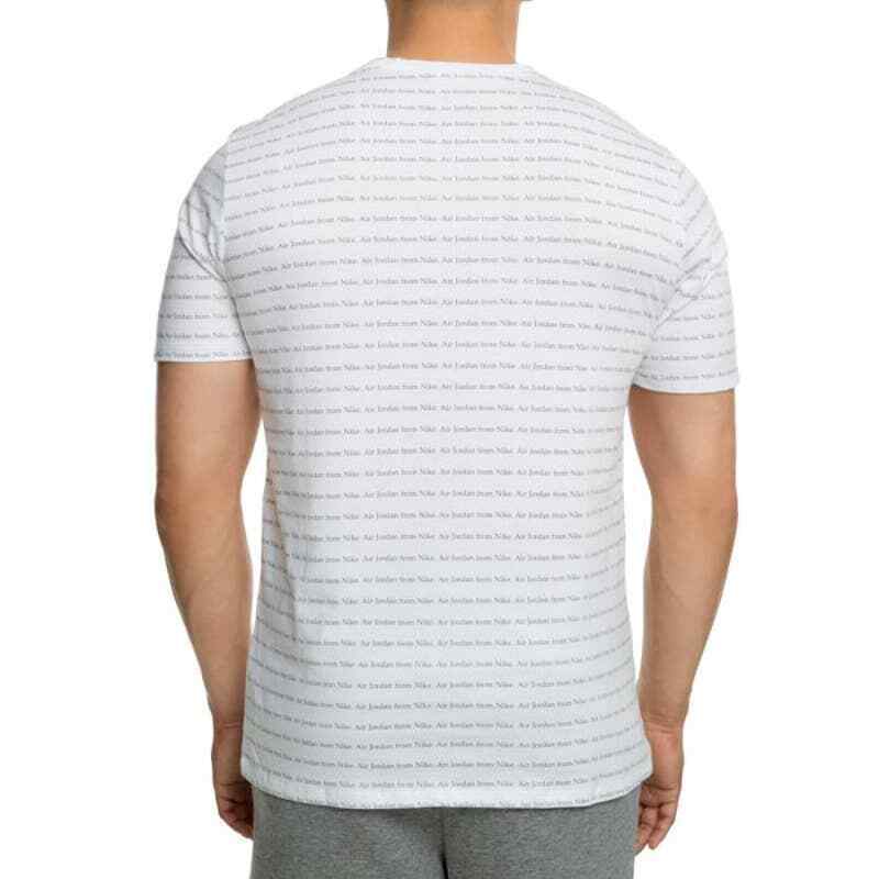 Air Jordan AOP All Over Print Tee 'White' 916028-100