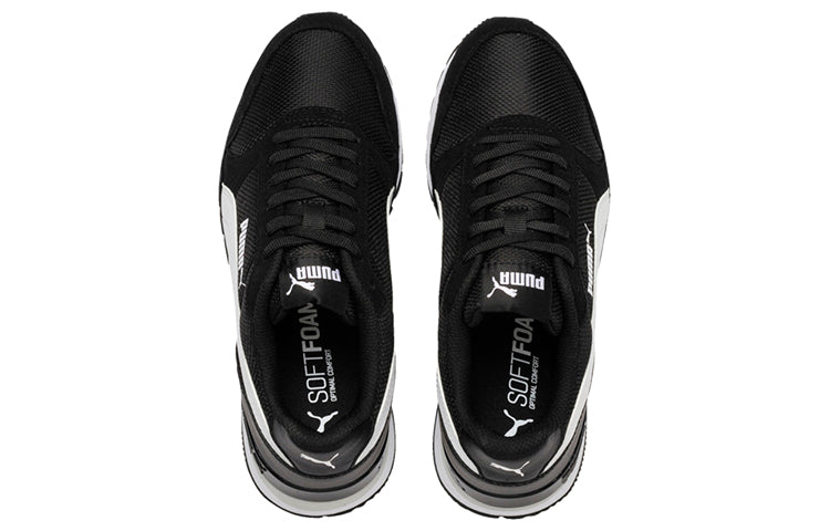 (WMNS) PUMA Runner V2 Mesh Black/White 367135-06