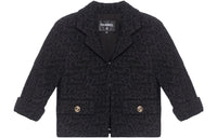 CHANEL Jackets Coats Women's Black