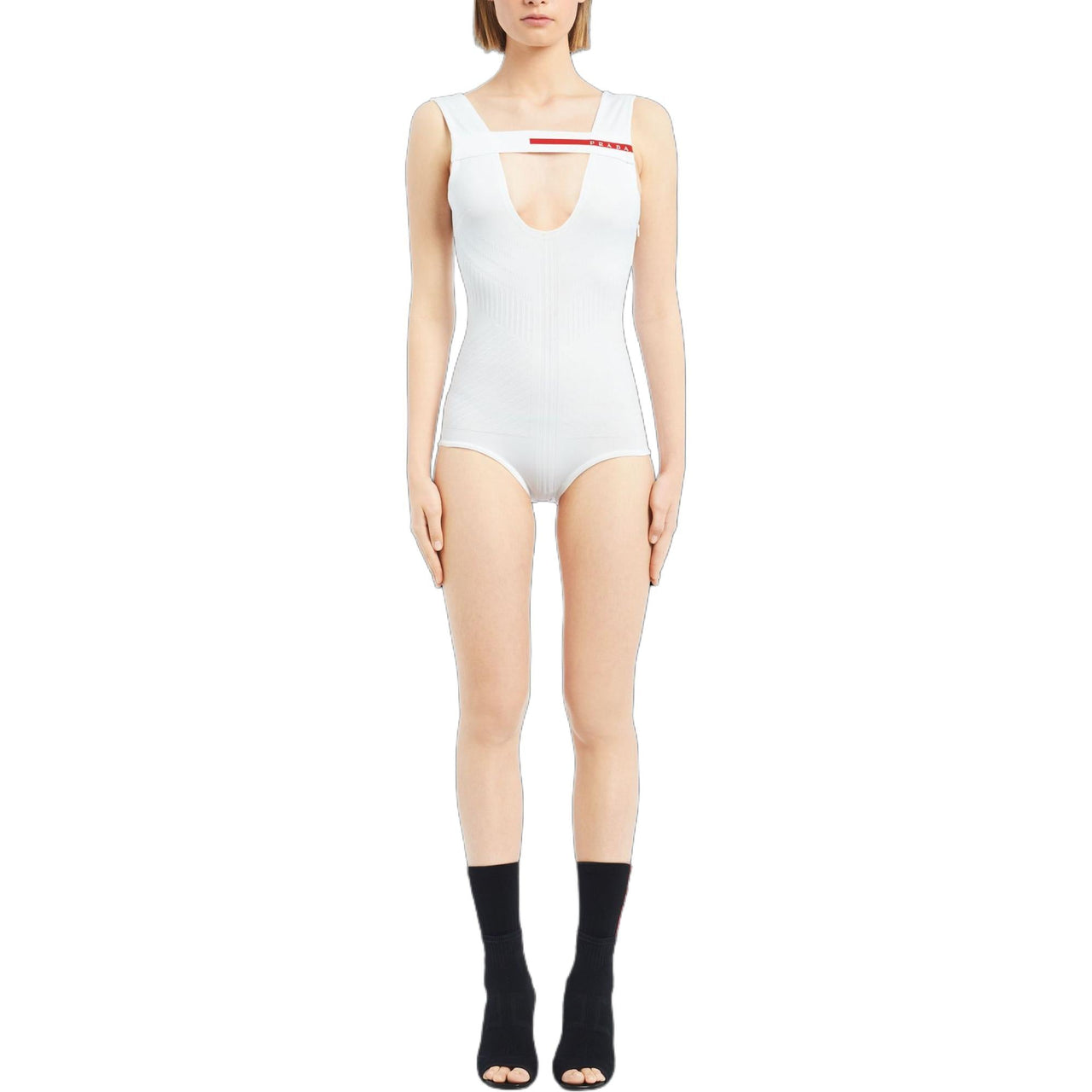 PRADA Bodysuits Women's White