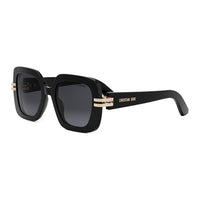 DIOR Acetate Square Sunglasses Women's Black