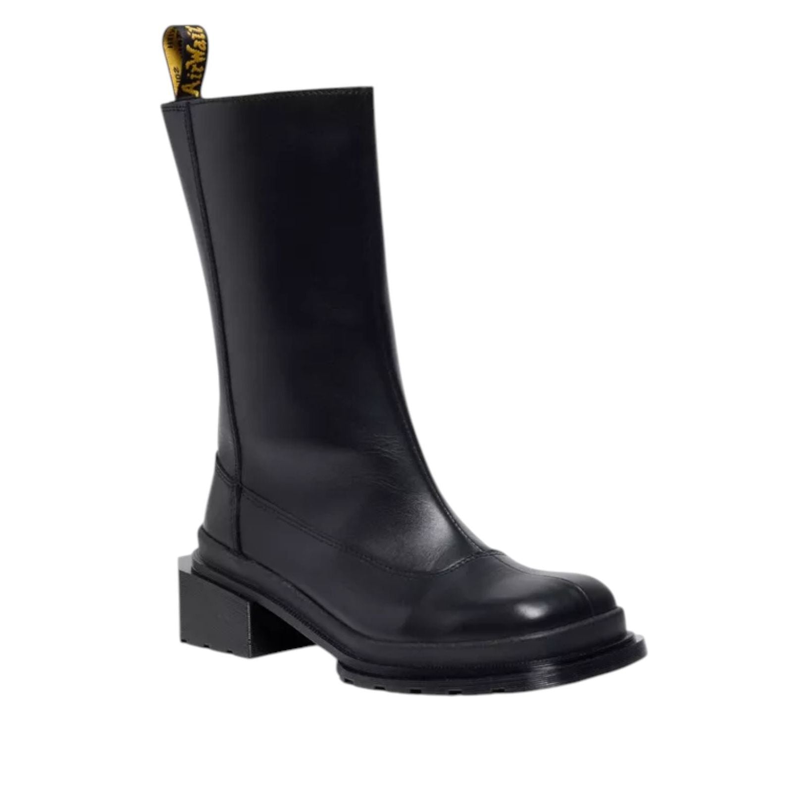 (WMNS) Dr. Martens Maybole Hi Square Toe Chelsea Boots 'Black' 41993001