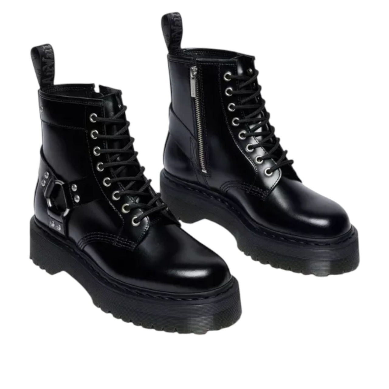 Dr. Martens 1460 Quad Harness Platform Boots 'Black' 42718001