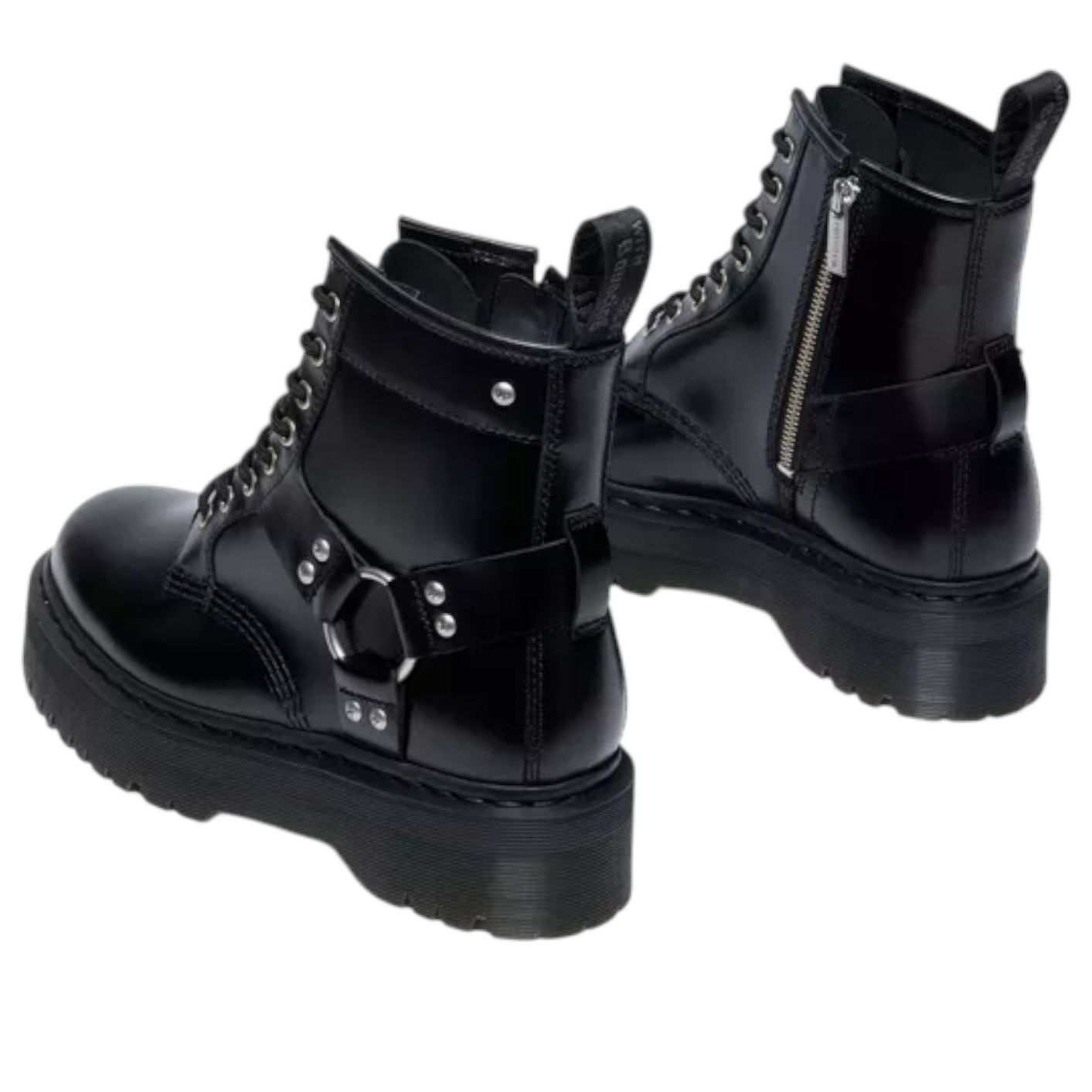 Dr. Martens 1460 Quad Harness Platform Boots 'Black' 42718001