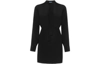 PRADA Long-Sleeved Dresses Women's Black