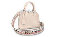 LOUIS VUITTON Epi Leather Dome Bag Key Pouch Handbag Shoulder Bag Regular Women's Beige