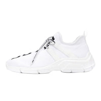 PRADA Anti-Slip Wear-Resistant Low-Top Casual Shoes Women's White