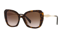 PRADA Eyewear Gradient Lenses Oversized framed Sunglasses