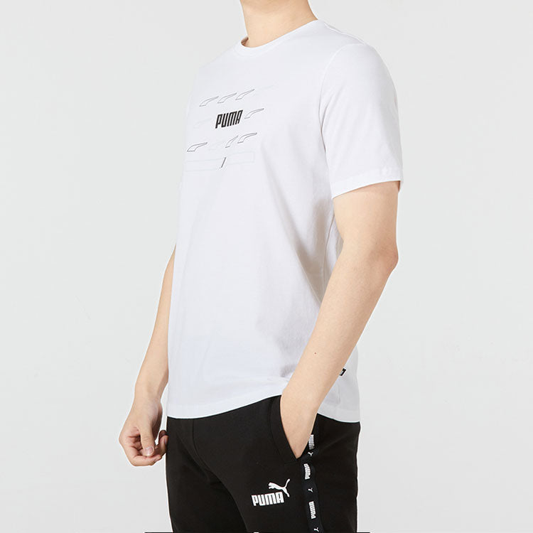PUMA Graphic T-Shirts 'White' 849571-02