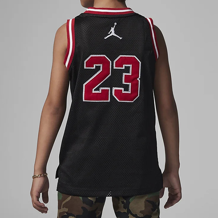 (GS) Air Jordan 23 Jersey 'Black' DO1962-010