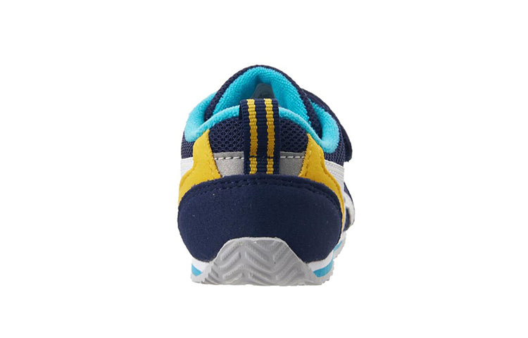 (TD) ASICS ldaho Baby 3 Running Shoes Blue/White TUB165-5001
