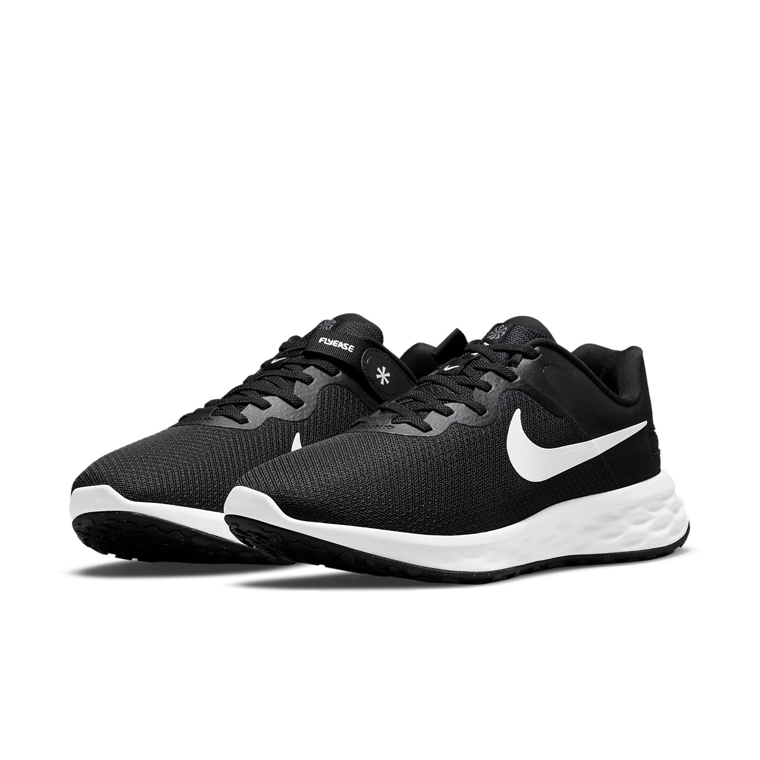 Nike Revolution 6 FlyEase Next Nature Black/White DD8476-003