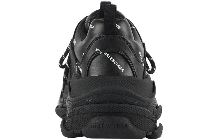 Balenciaga Triple S Sneaker 'Allover Logo - Black' 536737W2FA11090
