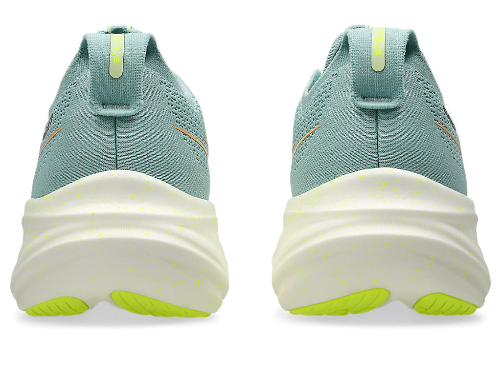 (WMNS) ASICS Gel-Nimbus 26 Sneakers 'Light Celadon Safety Yellow' 1012B601-301
