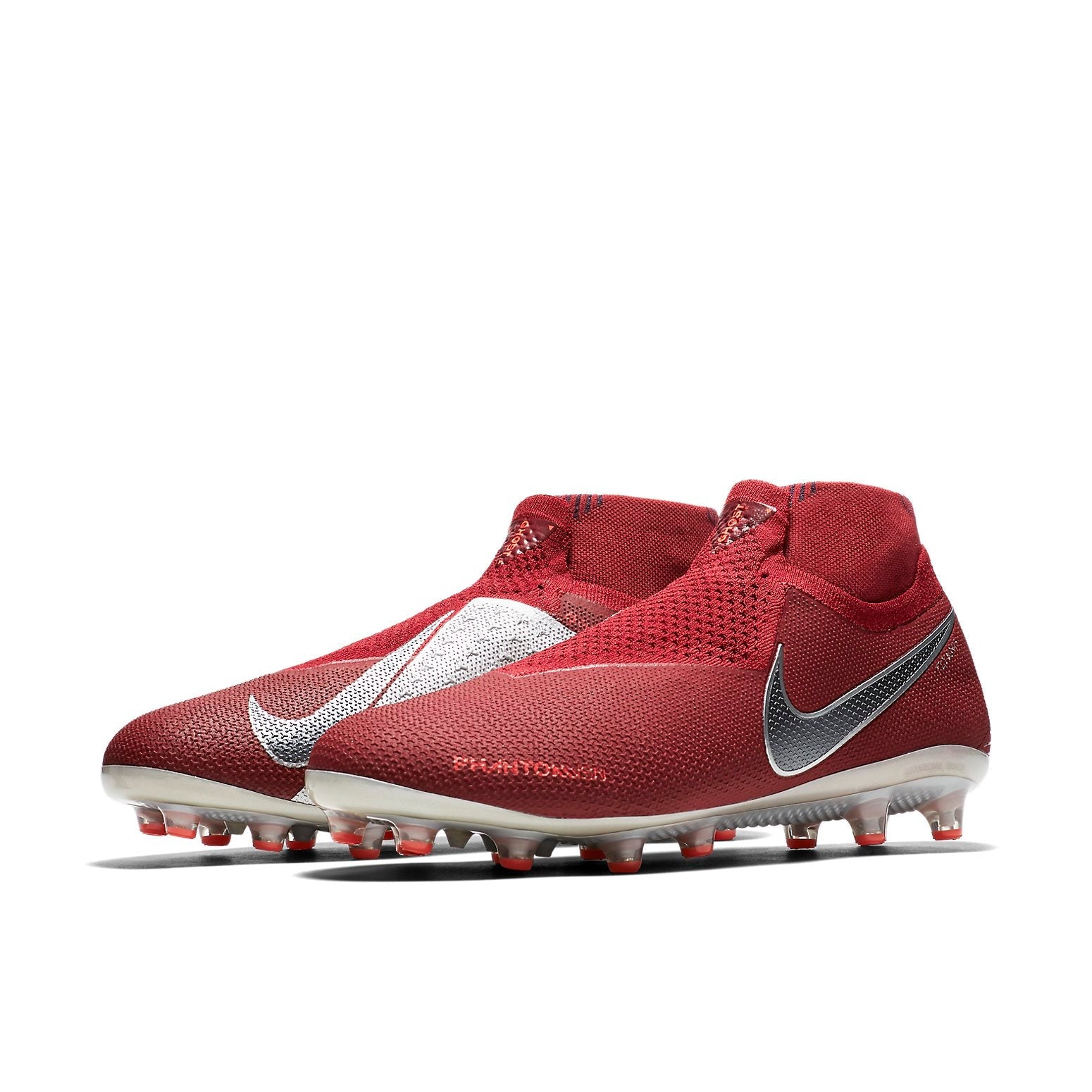 Nike Phantom Vision Elite DF AG Pro 'Red Metallic Silver Black' AO3261-606
