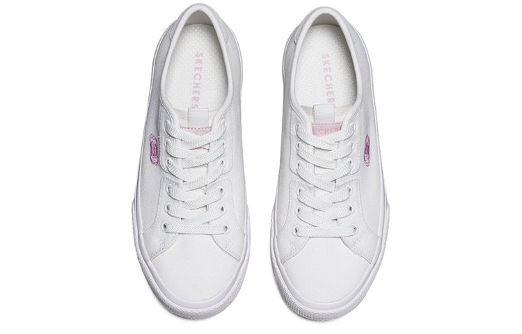 (WMNS) Skechers V'lites Casual Shoes White 66666261-WHT