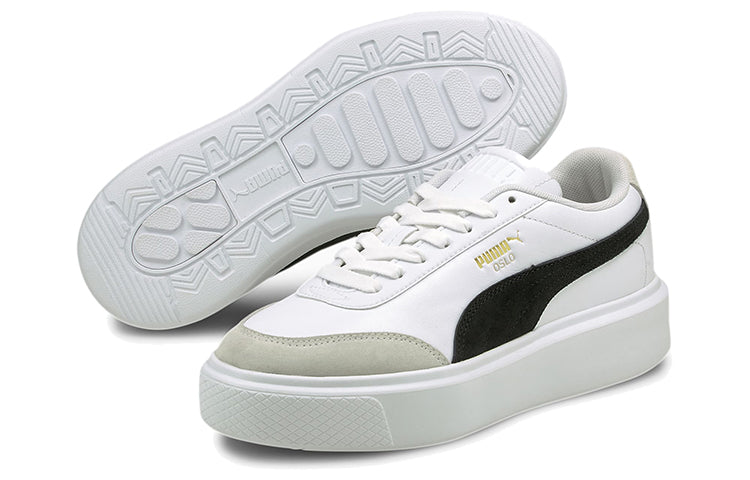 (WMNS) PUMA Oslo Maja Archive 'White Black' 375057-01