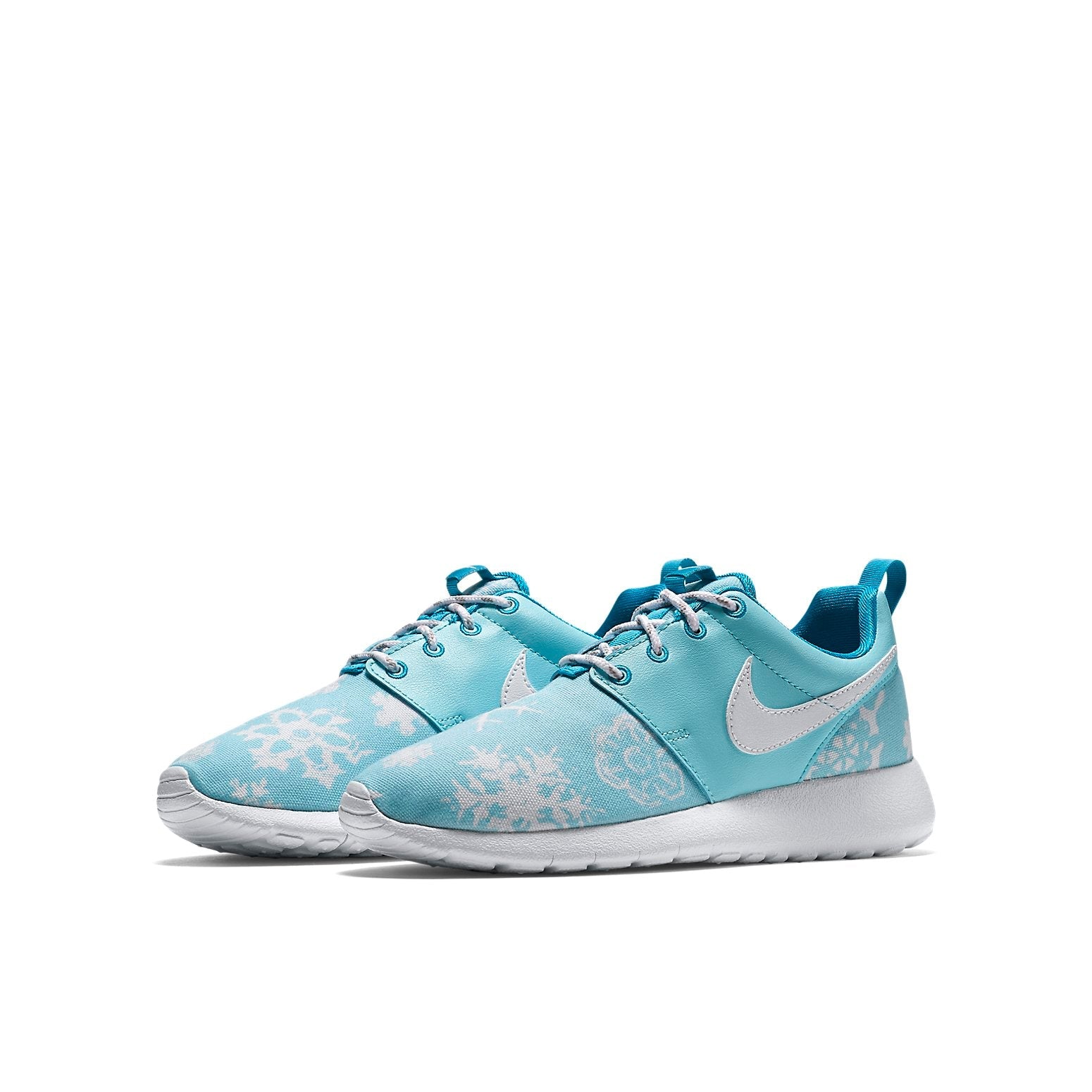 (GS) Nike Roshe One Print 'Blue White' 677784-401