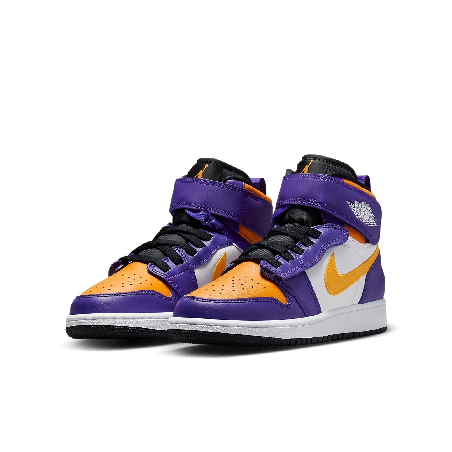 (GS) Air Jordan 1 Hi FlyEase 'Lakers' DC7986-517