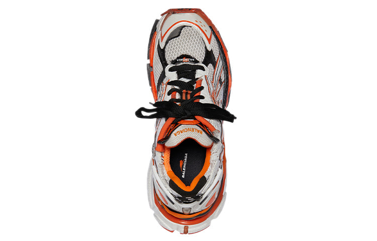(WMNS) Balenciaga Runner 'White Orange' 677402W3RB79051