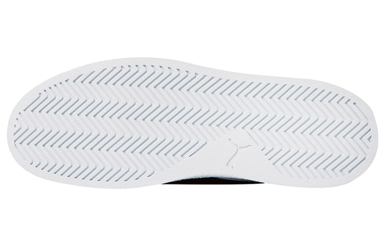 PUMA Club SL Casual Skateboarding Shoes White Black 385233-02