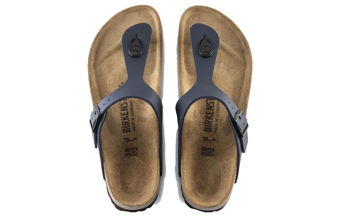 Birkenstock Gizeh Birko-Flor 'Blue' 0143623