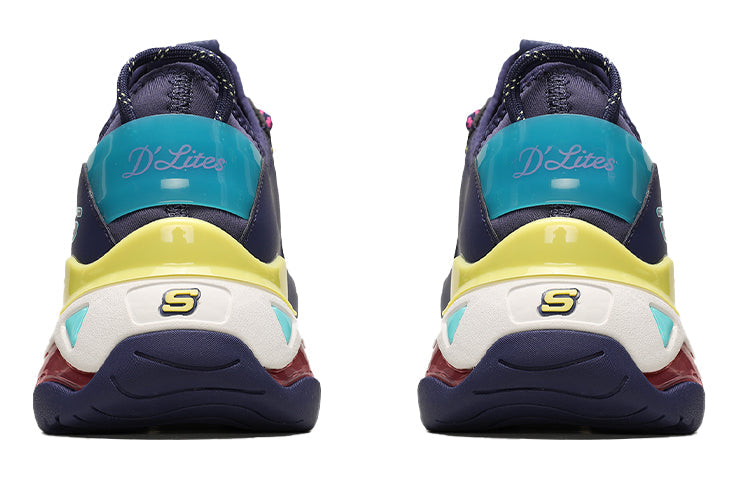 (WMNS) Skechers D Lites 3.0 Air Low-Top Running Shoes Blue 149086-NVMT