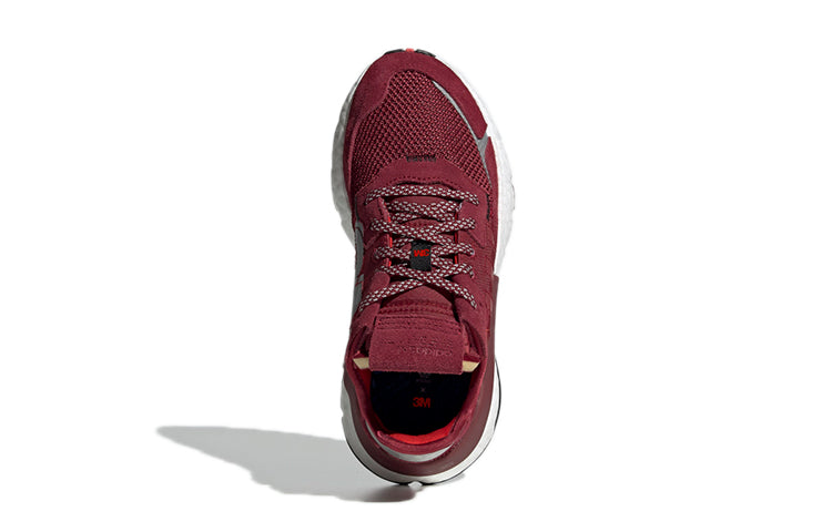 (GS) adidas 3M x Nite Jogger J 'Burgundy' EF9215