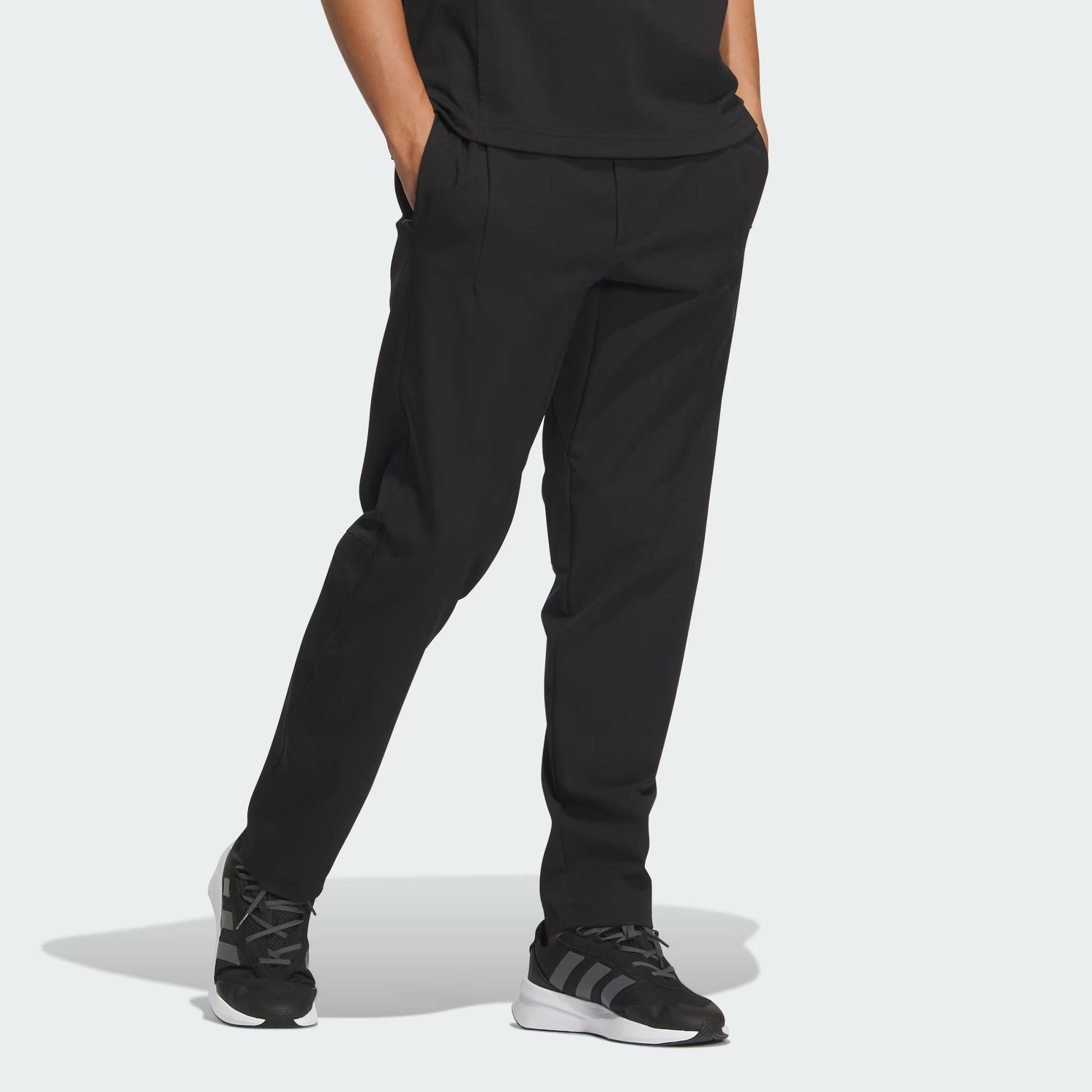 adidas Wuji Stretch Pants Asia Sizing 'Black' JE6663