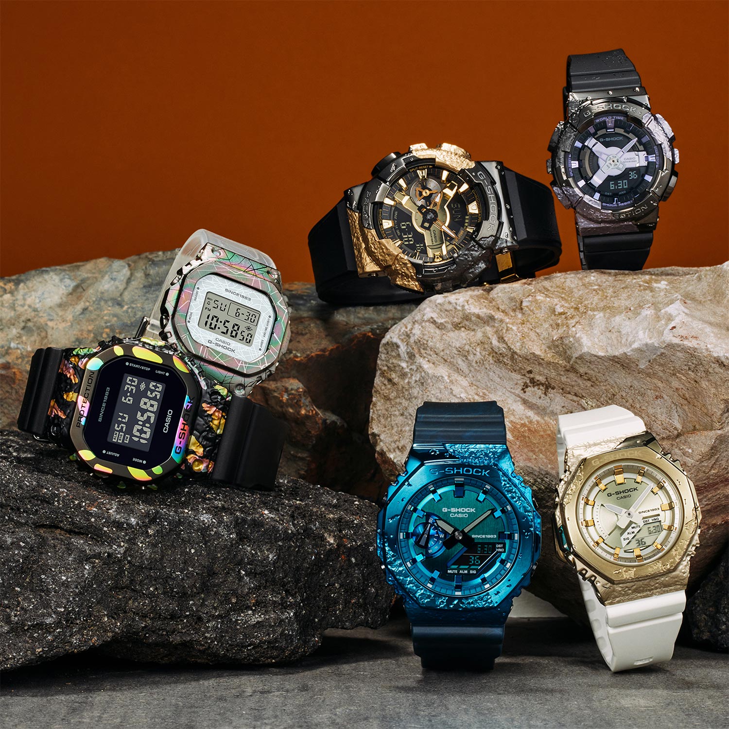 CASIO G-Shock Digital 'White' GM-S5640GEM-7PR