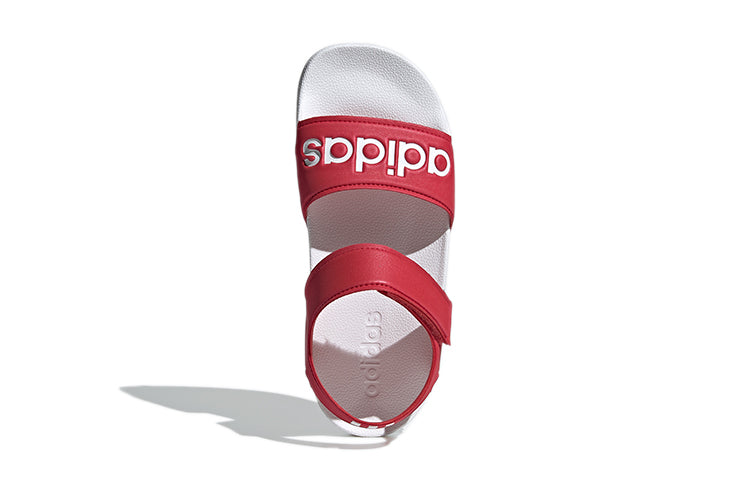 (GS) adidas Adilette Sandal K Red Sandals 'Red White' FV6412