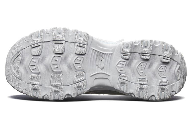 (WMNS)  Skechers D'LITES Sports Casual Shoes 66666193-WHT