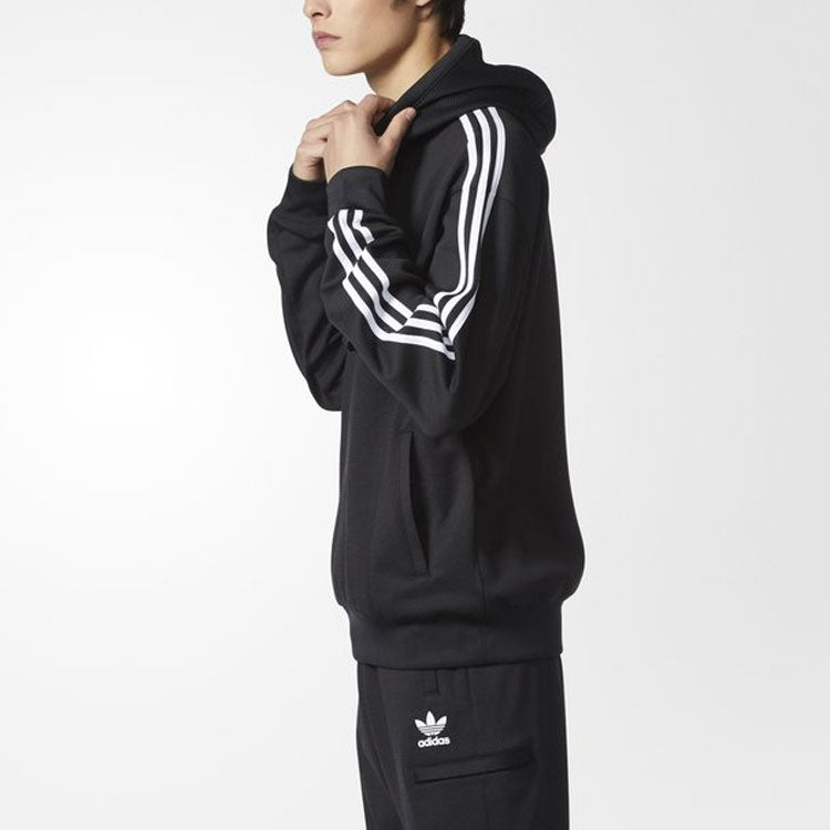Men's adidas originals Stripe Printing Black BS4528
