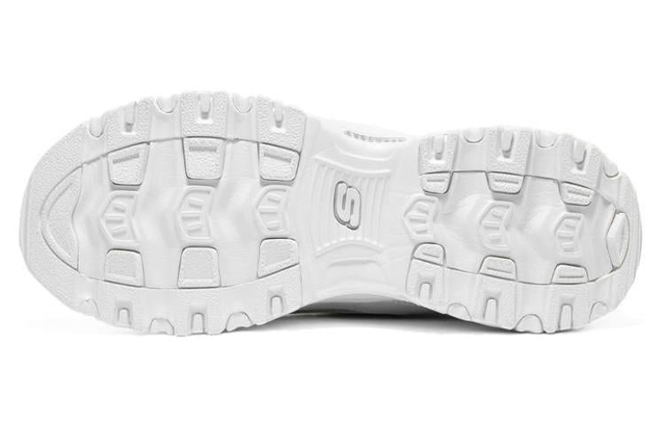 (WMNS) Skechers D'Lites 1.0 'White' 149783-WHT
