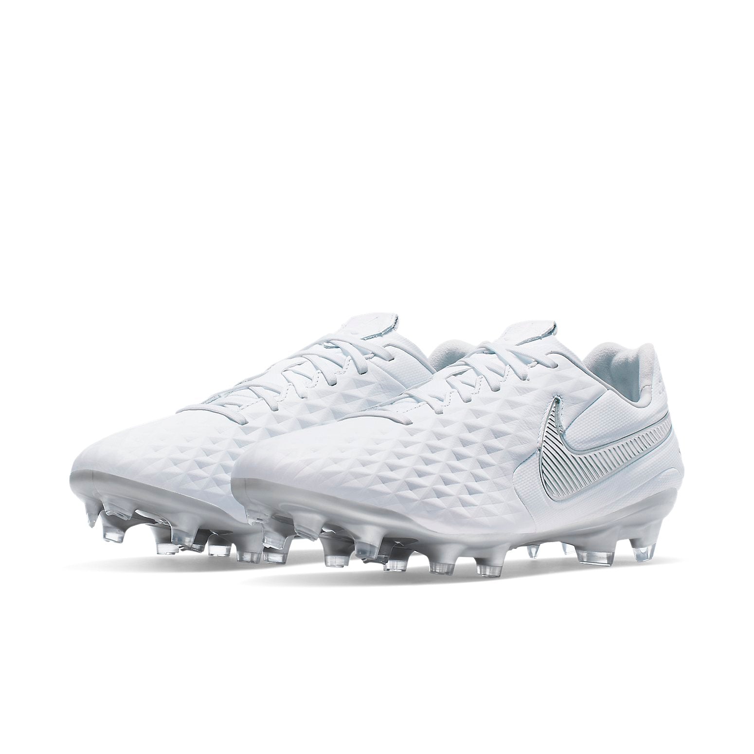 Nike Tiempo Legend 8 Pro FG 'White Metallic Silver' AT6133-100