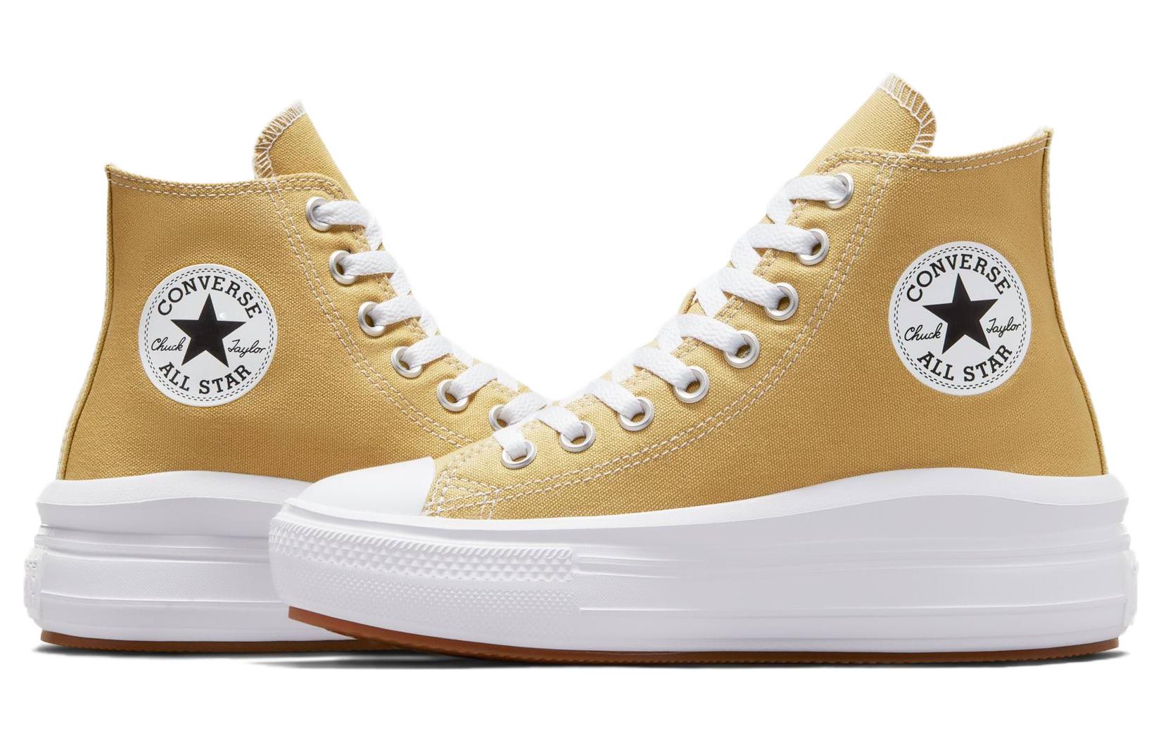 (WMNS) Converse Chuck Taylor Move Platform High Top 'Dunescape' A06897C